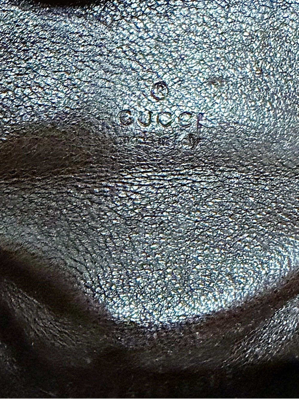Authentic Gucci Monogram GG Pillbox - Picture 5 of 6